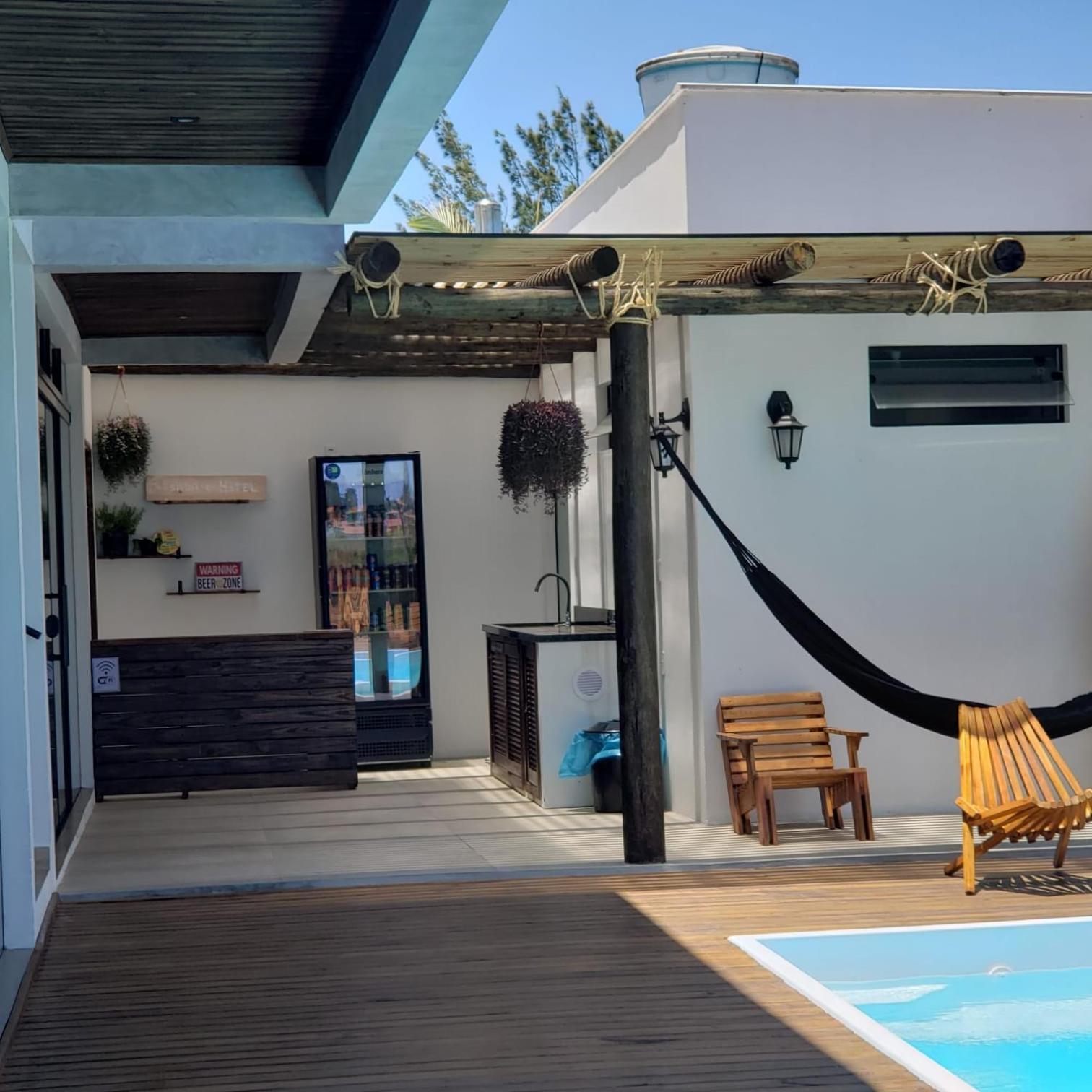 The Guest House Hostel Balneario Gaivota Exterior foto
